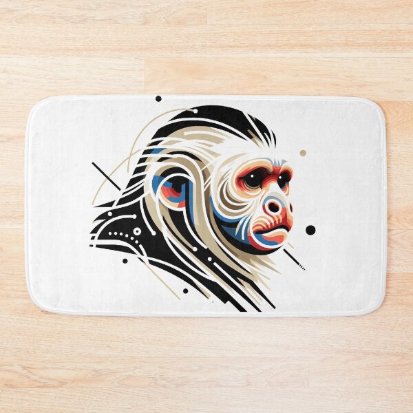 Item preview, Zen Capuchin: A Minimalist Masterpiece designed and sold by Mechanical-Artt.