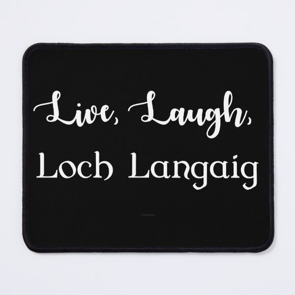 Item preview, Live, Laugh, Loch Langaig designed and sold by Logo-A-GoGo.