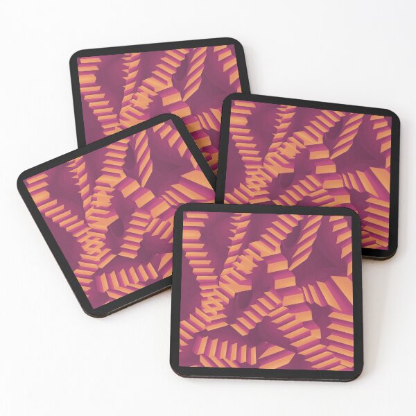 Item preview, Orange Haze Liminal Stairs designed and sold by IgorAndMore.