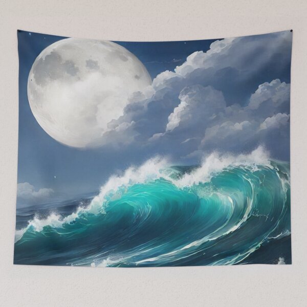 Item preview, Great moon rising 10 designed and sold by treatsntrinkets.