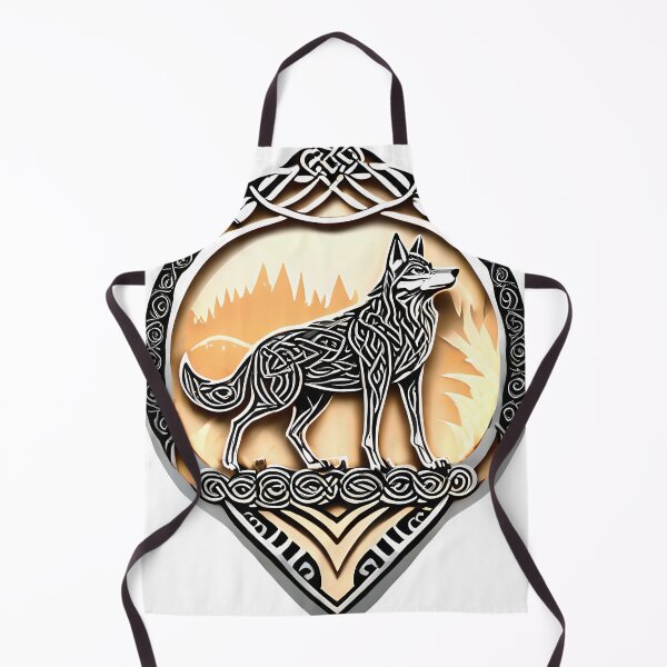 Item preview, Fearless Love - Celtic Wolf Knot designed and sold by 9000MilesToHome.