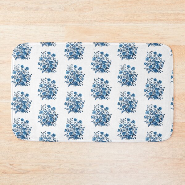 Item preview, blue flower designed and sold by Greydate.