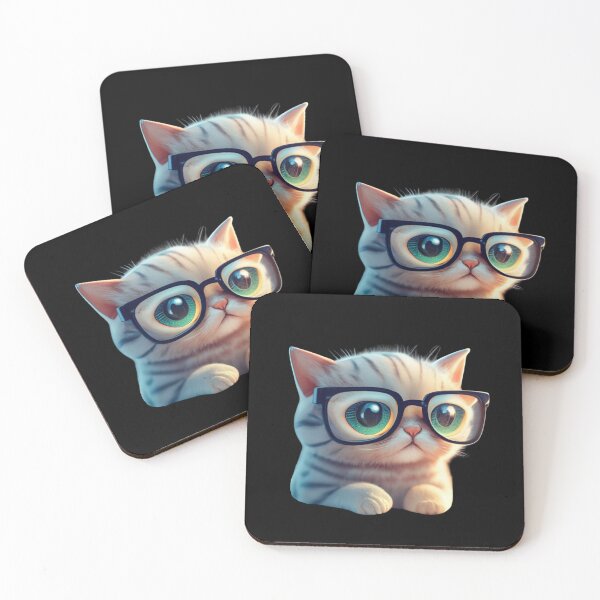 Item preview, Cat With Glasses Funny designed and sold by MatthewViews.