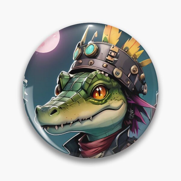 Item preview, Crimson Nocturne: Steampunk Crocodile in the Victorian City designed and sold by SCBlend.