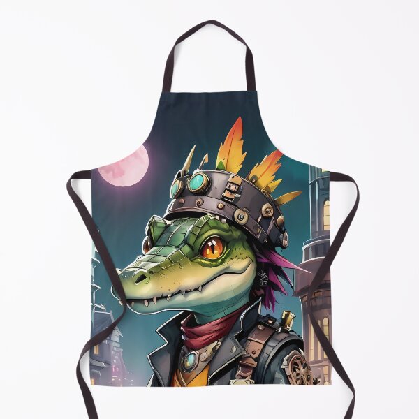 Item preview, Crimson Nocturne: Steampunk Crocodile in the Victorian City designed and sold by SCBlend.