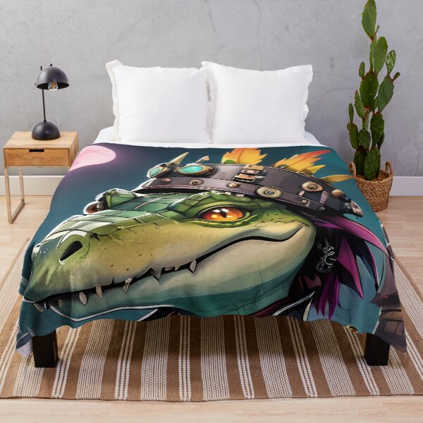 Item preview, Crimson Nocturne: Steampunk Crocodile in the Victorian City designed and sold by SCBlend.