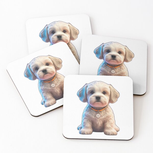 Item preview, Maltese designed and sold by WrzechuART.