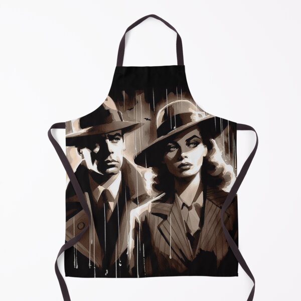 Item preview, 50s Noir poster Vintage Couple [Watercolor] designed and sold by RESToRAPTOR.