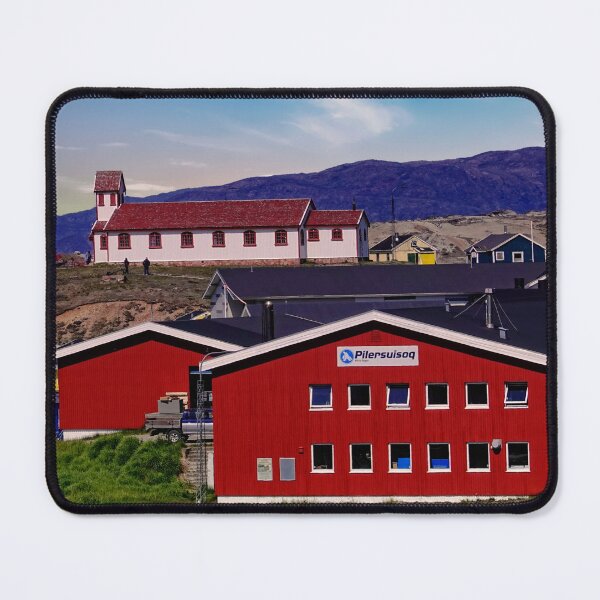 Item preview, Colourful Community Narsaq Greenland designed and sold by RosRidleyPhoto.
