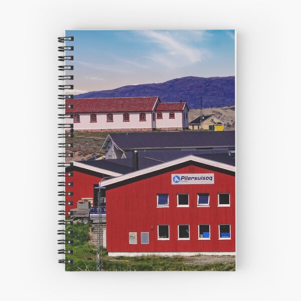 Item preview, Colourful Community Narsaq Greenland designed and sold by RosRidleyPhoto.
