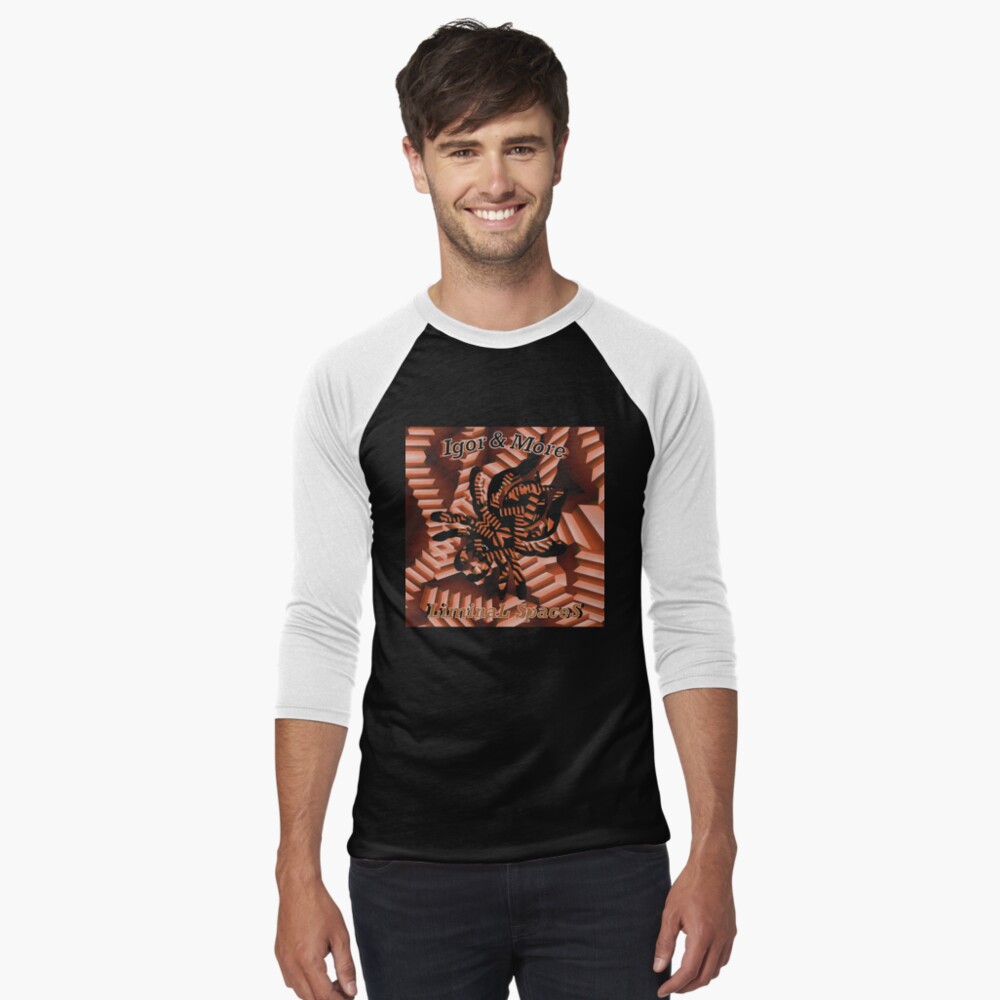 Item preview, Baseball ¾ Sleeve T-Shirt designed and sold by IgorAndMore.