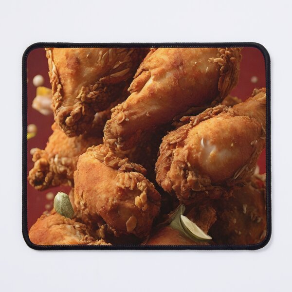 Item preview, Crispy Chicken Delight: A Flying Feast of Flavour designed and sold by Cool Graphixs.