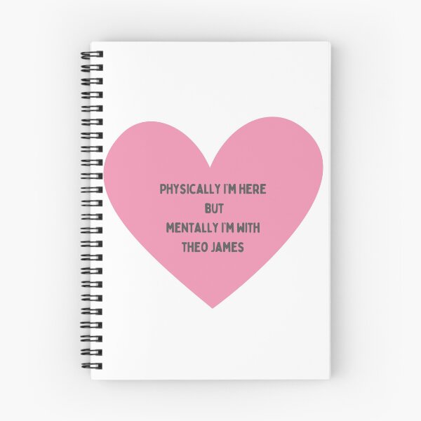 Item preview, Physically I’m here but mentally I’m with Theo James designed and sold by OtaiCollective.