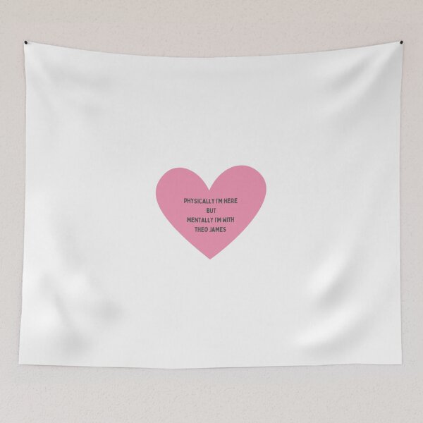 Item preview, Physically I’m here but mentally I’m with Theo James designed and sold by OtaiCollective.