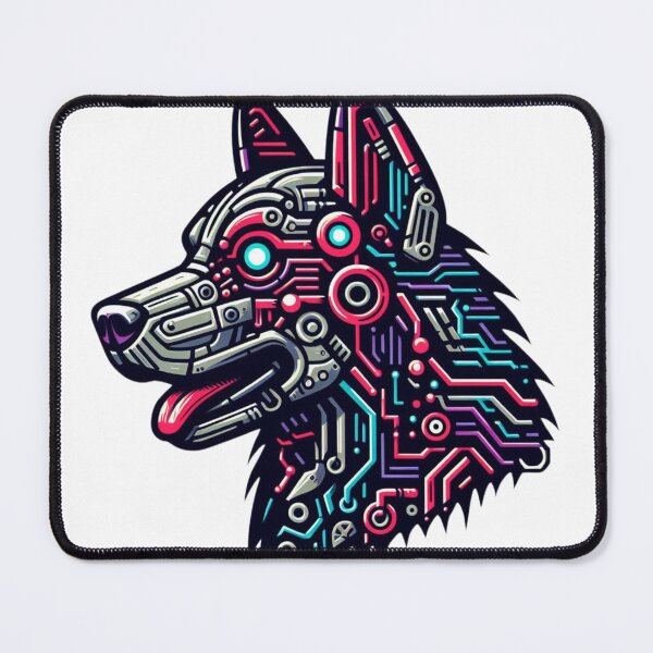 Item preview, Neon Wolf #2 designed and sold by MrAI-Store.
