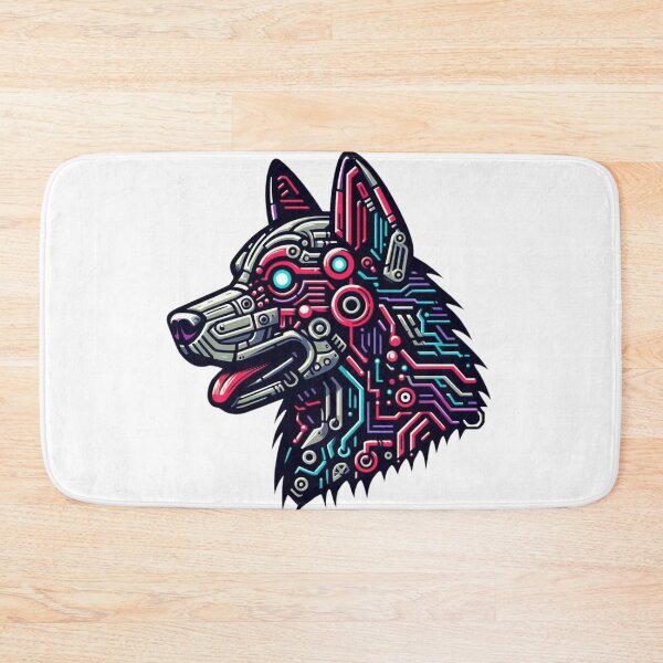 Item preview, Neon Wolf #2 designed and sold by MrAI-Store.