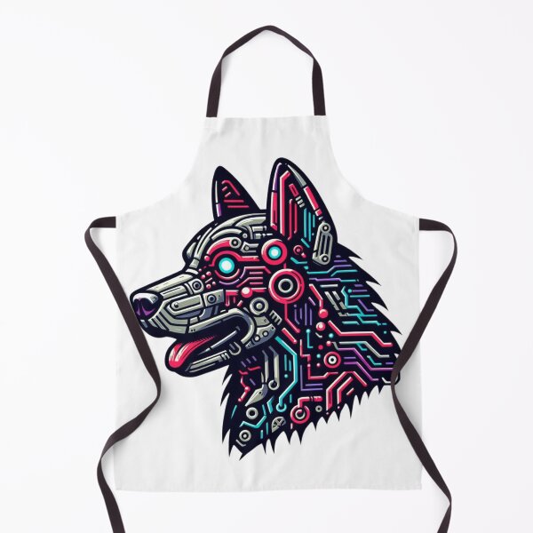 Item preview, Neon Wolf #2 designed and sold by MrAI-Store.
