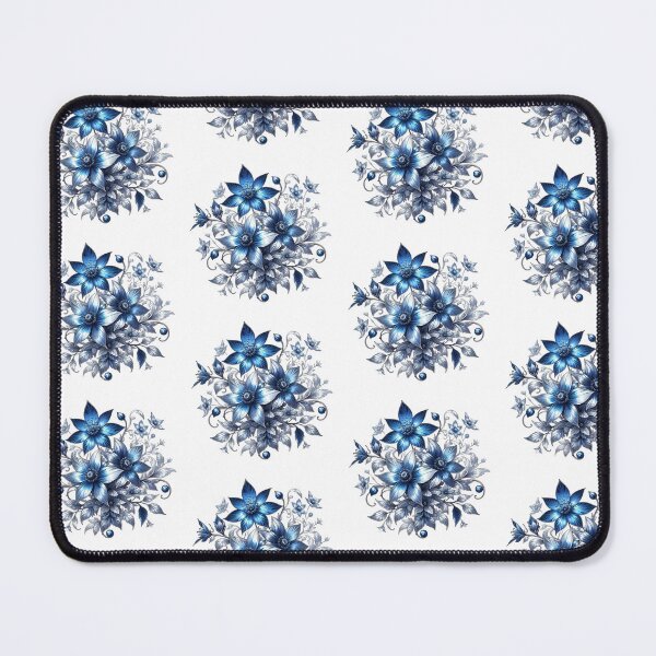 Item preview, blue flower designed and sold by Greydate.