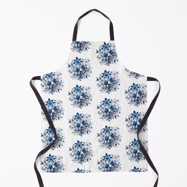 Item preview, blue flower designed and sold by Greydate.