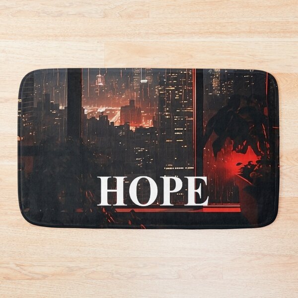 Item preview, Hope - Rainy Nights in the City - Digital Art designed and sold by SnoopyTF.