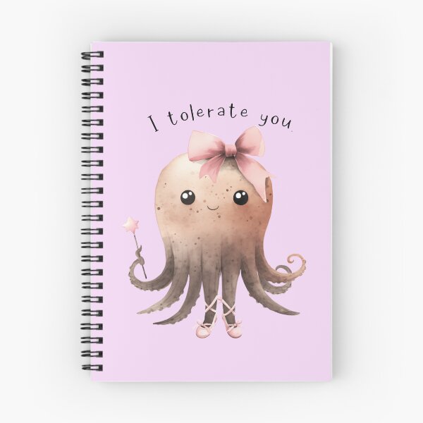 Item preview, I Tolerate You Octopus designed and sold by UpsidedownFrog.