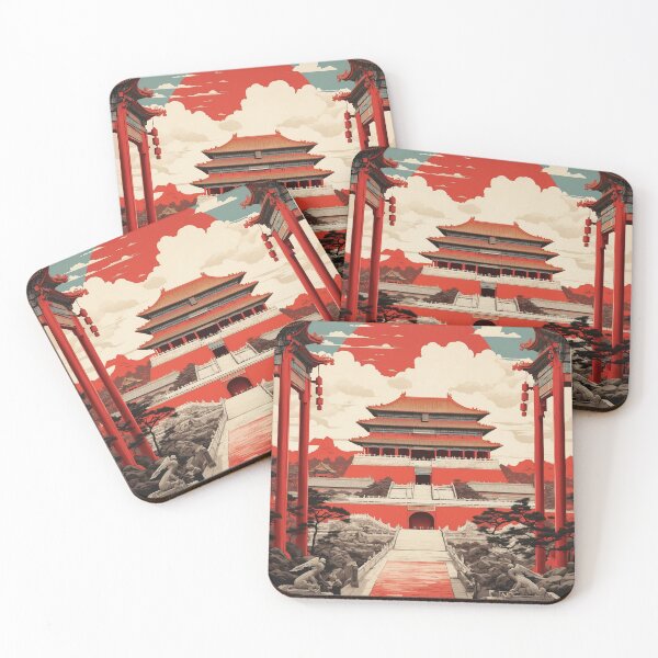 Item preview, The Forbidden City China Vintage Poster Tourism  designed and sold by TravelersGems.