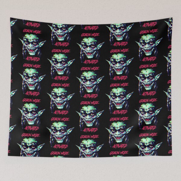 Item preview, Goblin mode activated - synthwave cyberpunk designed and sold by GlitchGrotesque.