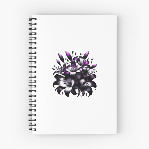 Item preview, purple lily designed and sold by Greydate.