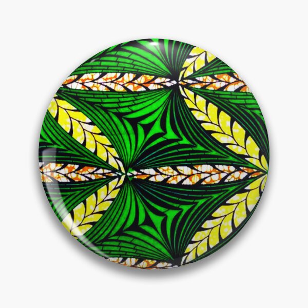Item preview, African Colorful Ethnic Design Green Yellow Orange designed and sold by ZedColors.
