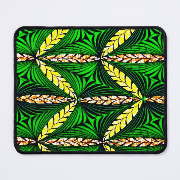 Item preview, African Colorful Ethnic Design Green Yellow Orange designed and sold by ZedColors.