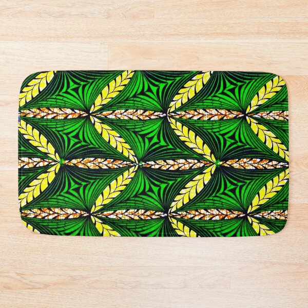 Item preview, African Colorful Ethnic Design Green Yellow Orange designed and sold by ZedColors.