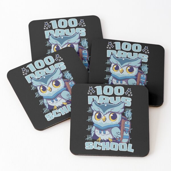 Item preview, 100 Days of school featuring a Cute owl with a bagpack #5 designed and sold by XYDstore.