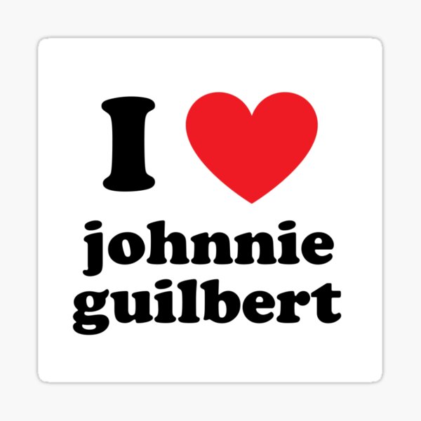 Item preview, i heart johnnie guilbert designed and sold by sanskrttt.