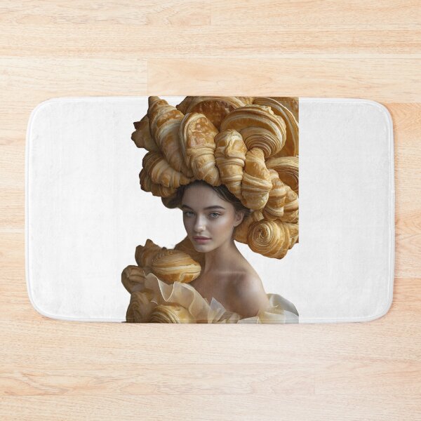 Item preview, Croissant Couture: Decadence in Elegance designed and sold by AI-Only Creations.
