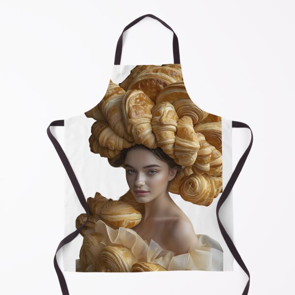 Item preview, Croissant Couture: Decadence in Elegance designed and sold by AI-Only Creations.
