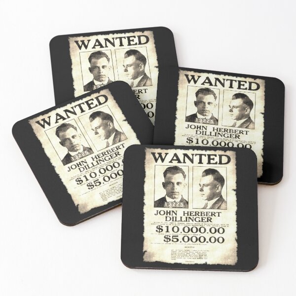 Item preview, DILLINGER: MOST WANTED designed and sold by PapaSquatch.