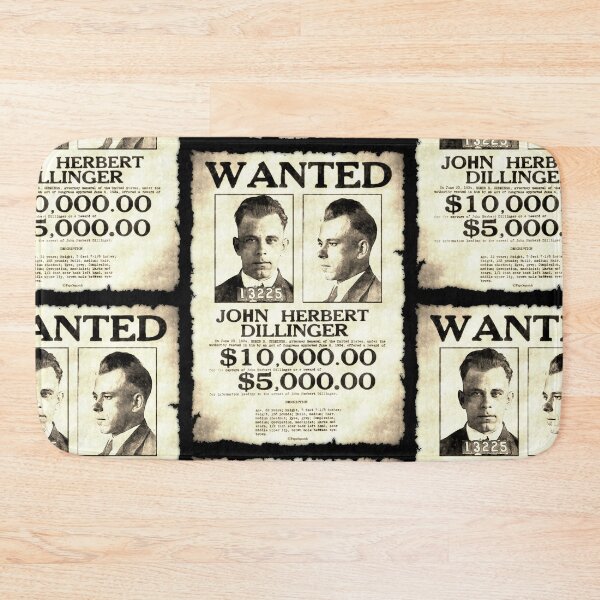 Item preview, DILLINGER: MOST WANTED designed and sold by PapaSquatch.
