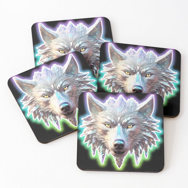 Item preview, Fantasy White Wolf designed and sold by Roanemermaid.