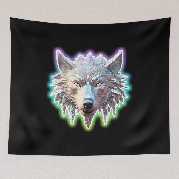Item preview, Fantasy White Wolf designed and sold by Roanemermaid.
