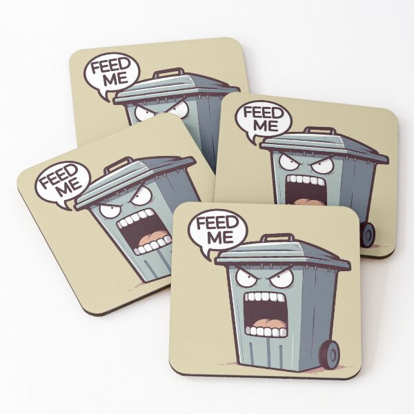Item preview, Feed me bin designed and sold by Vkinsify.
