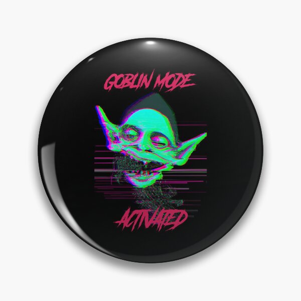 Item preview, Goblin mode activated - synthwave cyberpunk designed and sold by GlitchGrotesque.