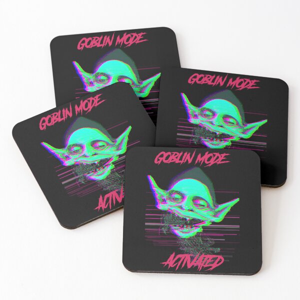 Item preview, Goblin mode activated - synthwave cyberpunk designed and sold by GlitchGrotesque.
