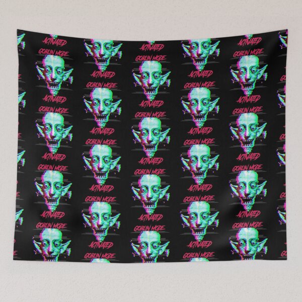 Item preview, Goblin mode activated - synthwave cyberpunk designed and sold by GlitchGrotesque.