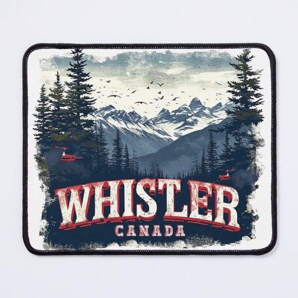 Item preview, Whistler Canada designed and sold by GoodOldVintage.