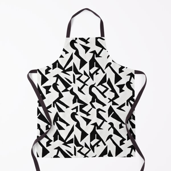 Item preview, Abstract Black Futuristic Birds - Seamless Pattern designed and sold by Chubuter.