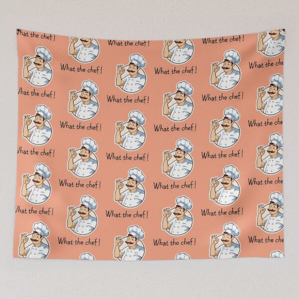 Item preview, What The Chef Funny Saying designed and sold by catchyology.