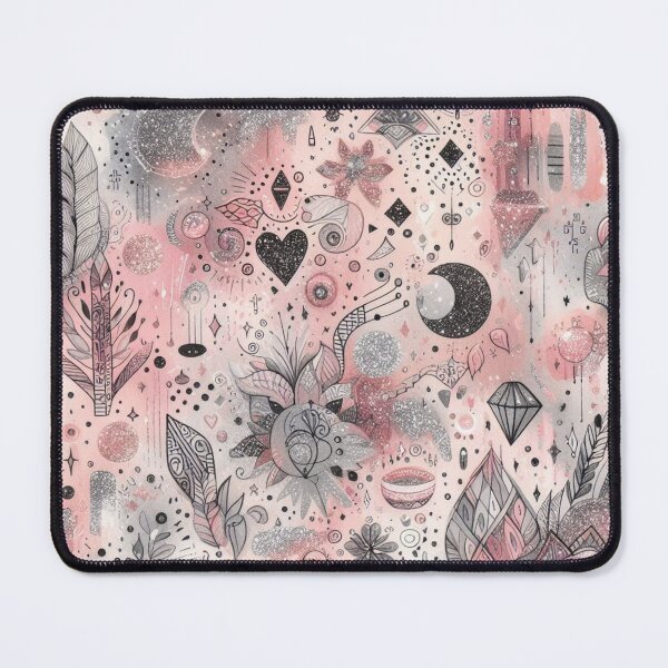 Item preview, Pink and grey aesthetic watercolor designed and sold by CandyVenom.