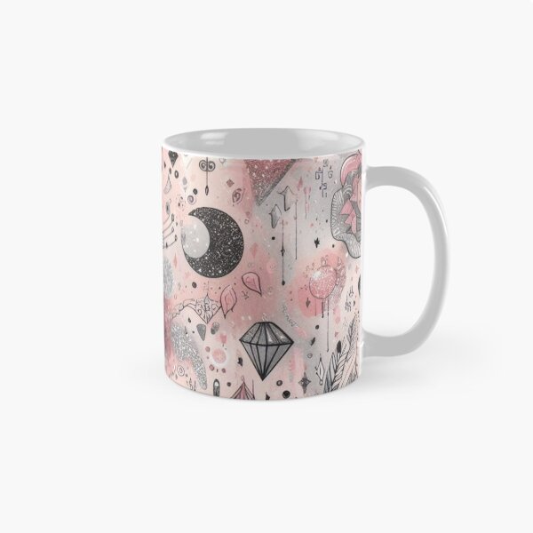 Item preview, Pink and grey aesthetic watercolor  designed and sold by CandyVenom.