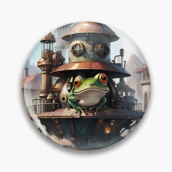 Item preview, Steampunk Serenade: Frog's Waterfront Waltz designed and sold by SCBlend.