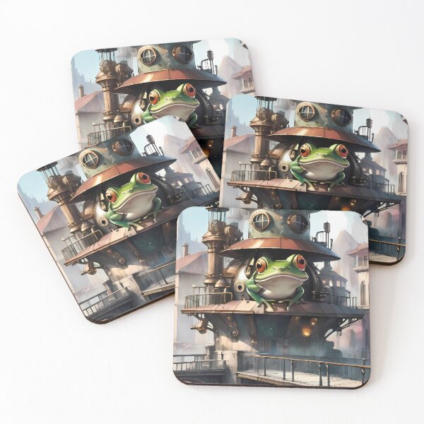 Item preview, Steampunk Serenade: Frog's Waterfront Waltz designed and sold by SCBlend.